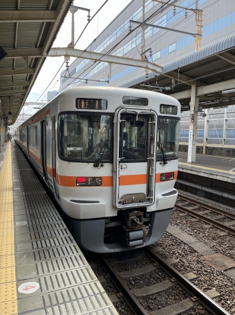 浜松駅から豊橋駅の乗車記録(乗りつぶし)写真