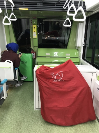 住之江公園駅からフェリーターミナル駅の乗車記録(乗りつぶし)写真