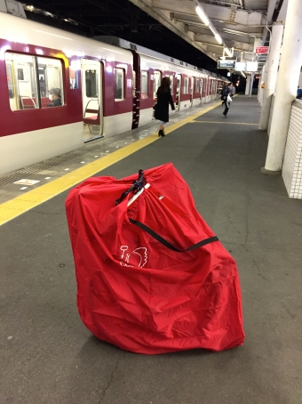 桜井駅から近鉄名古屋駅の乗車記録(乗りつぶし)写真