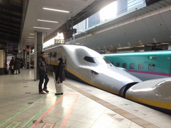 東京駅から燕三条駅の乗車記録(乗りつぶし)写真