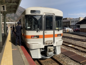 猪谷駅から高山駅の乗車記録(乗りつぶし)写真