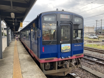 七尾駅から和倉温泉駅の乗車記録(乗りつぶし)写真
