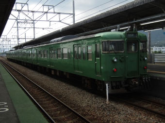 近江舞子駅から山科駅の乗車記録(乗りつぶし)写真