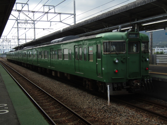 鉄道乗車記録の写真:乗車した列車(外観)(1)     「115系 4両編成」