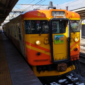 小諸駅から上田駅の乗車記録(乗りつぶし)写真