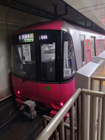 光が丘駅から落合南長崎駅の乗車記録(乗りつぶし)写真