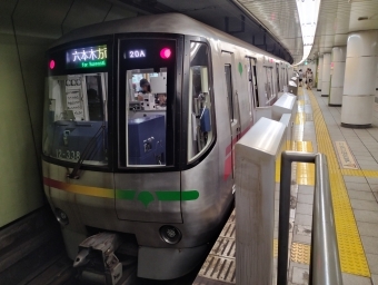 落合南長崎駅から都庁前駅の乗車記録(乗りつぶし)写真