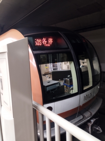 東新宿駅から雑司が谷駅の乗車記録(乗りつぶし)写真