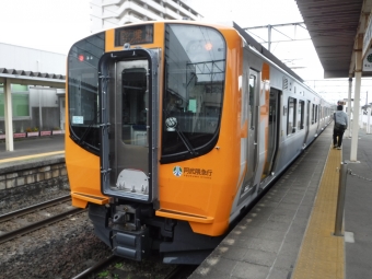 槻木駅から梁川駅の乗車記録(乗りつぶし)写真
