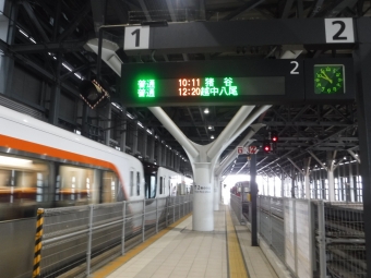 富山駅から西富山駅:鉄道乗車記録の写真