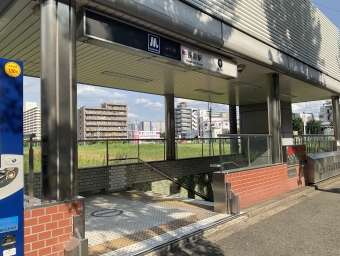 長原駅から天王寺駅の乗車記録(乗りつぶし)写真