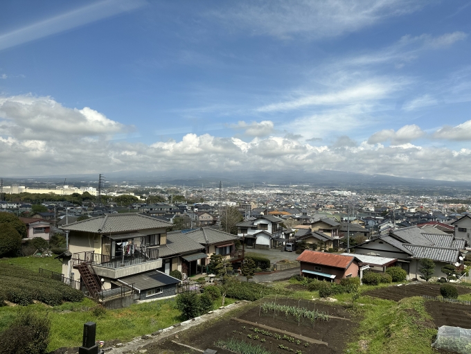 鉄道乗車記録の写真:車窓・風景(3)     「晴天なら富士山が見える筈だったが、見えなかった」