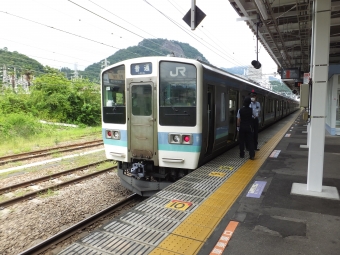 笹子駅から大月駅の乗車記録(乗りつぶし)写真