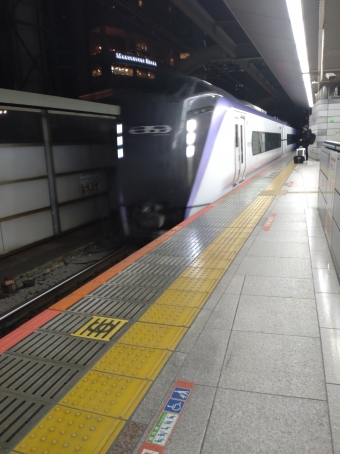東京駅から大月駅の乗車記録(乗りつぶし)写真