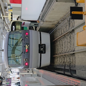 池袋駅から西武新宿駅の乗車記録(乗りつぶし)写真