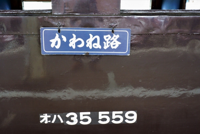 鉄道乗車記録の写真:乗車した列車(外観)(5)        「乗車した2号車名オハ35 559
」