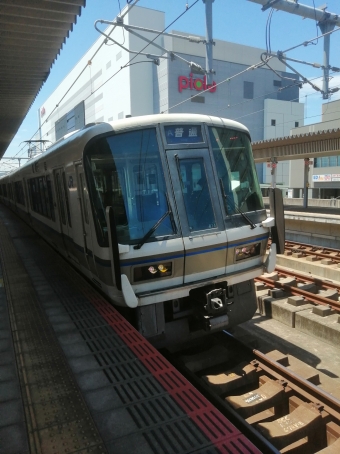 姫路駅から西明石駅の乗車記録(乗りつぶし)写真