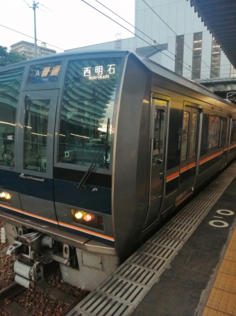 灘駅から須磨駅の乗車記録(乗りつぶし)写真