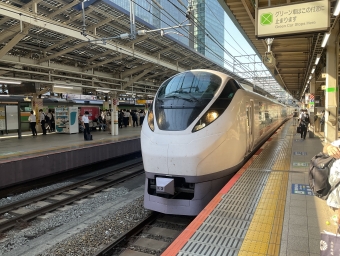 東京駅から水戸駅の乗車記録(乗りつぶし)写真