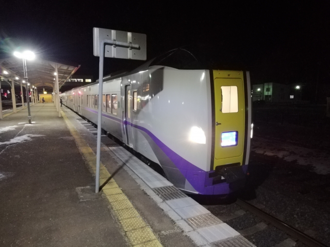 鉄道乗車記録の写真:乗車した列車(外観)(1)        「スーパー北斗」