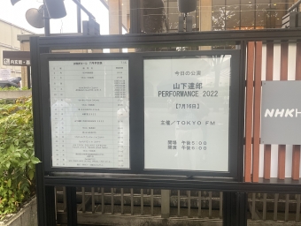 新宿駅から原宿駅の乗車記録(乗りつぶし)写真