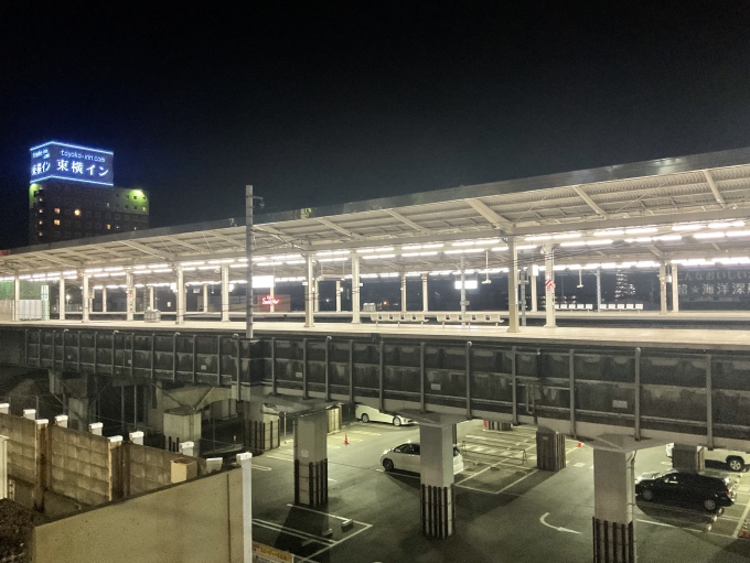 鉄道乗車記録の写真:車窓・風景(4)        「岐阜羽島駅、新幹線ホーム」
