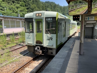 越後川口駅から戸狩野沢温泉駅:鉄道乗車記録の写真