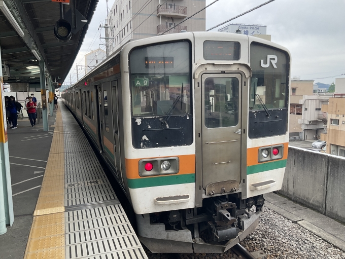 鉄道乗車記録の写真:乗車した列車(外観)(1)          