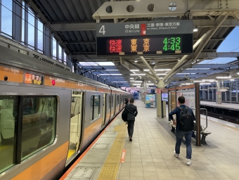 武蔵小金井駅から東京駅:鉄道乗車記録の写真