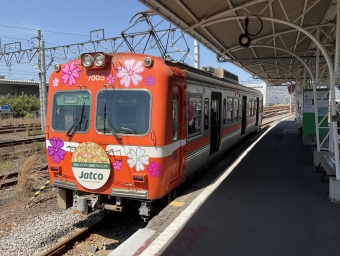 吉原駅から岳南江尾駅の乗車記録(乗りつぶし)写真