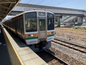 吉原駅から浜松駅:鉄道乗車記録の写真