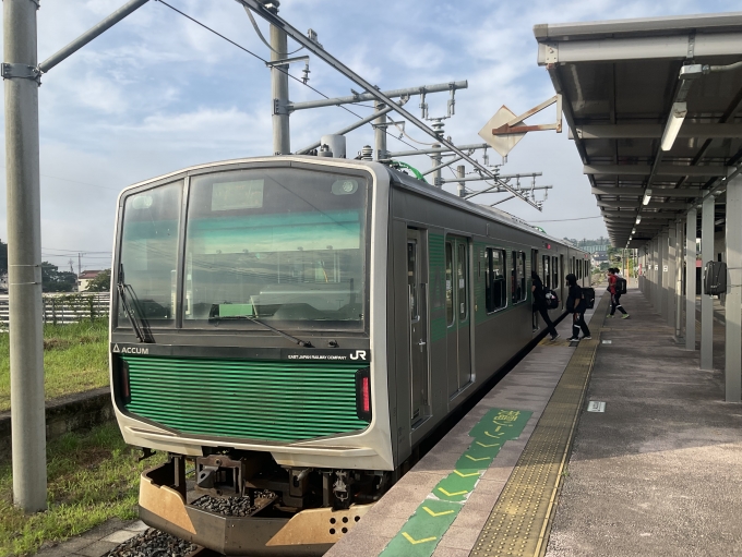 鉄道乗車記録の写真:乗車した列車(外観)(1)        