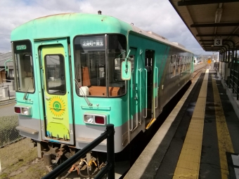 粟生駅から北条町駅の乗車記録(乗りつぶし)写真