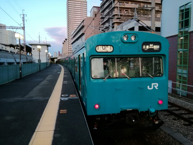 鉄道乗車記録の写真:乗車した列車(外観)(4)        