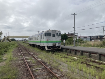 鵡川駅から苫小牧駅の乗車記録(乗りつぶし)写真