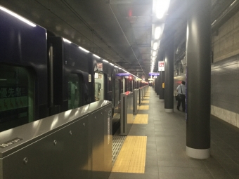 品川駅から羽沢横浜国大駅の乗車記録(乗りつぶし)写真