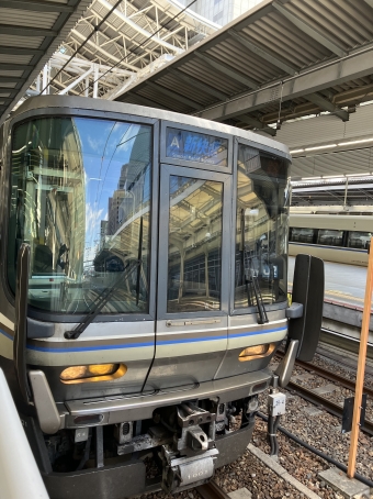 新大阪駅から甲南山手駅の乗車記録(乗りつぶし)写真