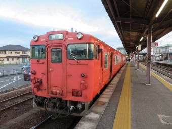 総社駅から岡山駅の乗車記録(乗りつぶし)写真