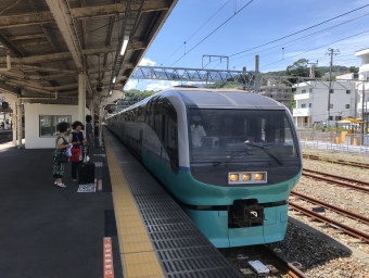 伊東駅から横浜駅の乗車記録(乗りつぶし)写真