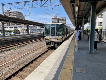 長浜駅から大阪駅の乗車記録(乗りつぶし)写真