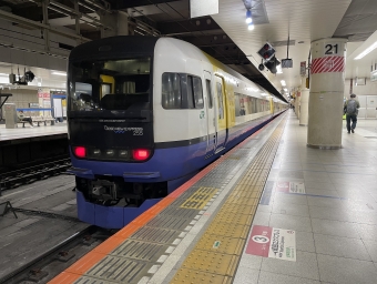 東京駅から銚子駅の乗車記録(乗りつぶし)写真