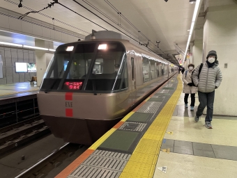 町田駅から新宿駅の乗車記録(乗りつぶし)写真