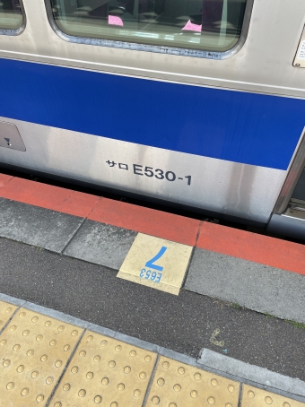 上野駅から龍ケ崎市駅の乗車記録(乗りつぶし)写真