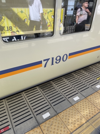 堺駅から新今宮駅の乗車記録(乗りつぶし)写真