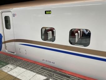 上野駅から福井駅の乗車記録(乗りつぶし)写真