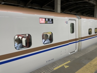 浦佐駅から東京駅:鉄道乗車記録の写真