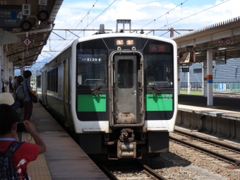 会津若松駅から只見駅の乗車記録(乗りつぶし)写真