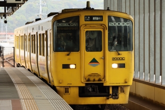 谷山駅から鹿児島中央駅の乗車記録(乗りつぶし)写真