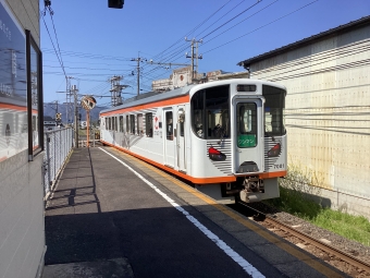 松江しんじ湖温泉駅から布崎駅の乗車記録(乗りつぶし)写真