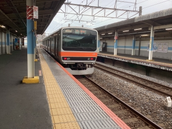 新座駅から新松戸駅の乗車記録(乗りつぶし)写真